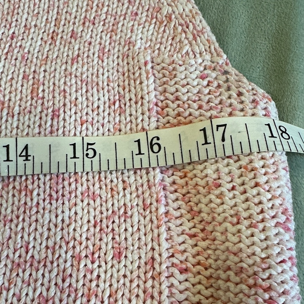 Kasper Pink Textured Sleeveless Top size Xl vintage 90 made Hong Kong - Picture 10 of 15